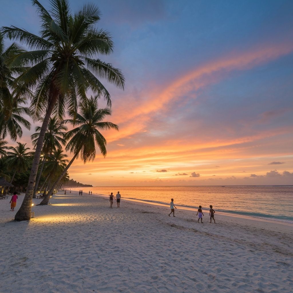 Diani Beach sunset